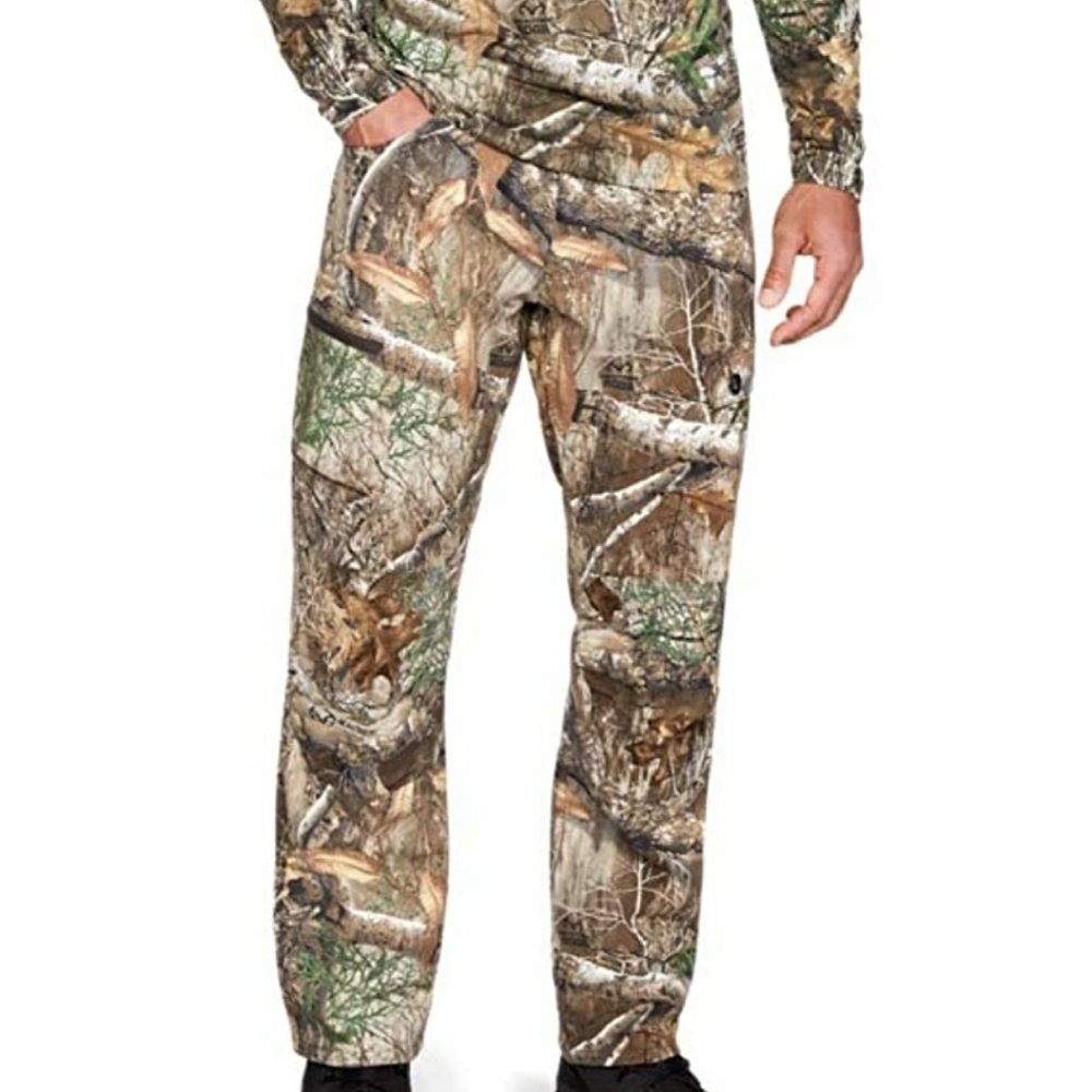 Under Armour Mens Field Ops Pants Realtree edge
